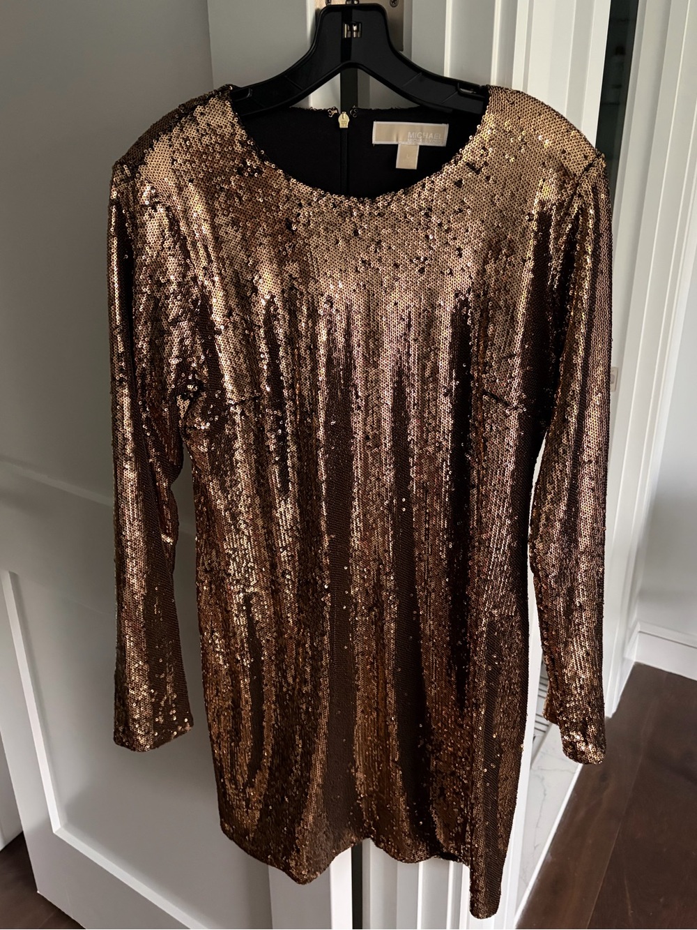 MICHAEL Michael Kors Bronze Sequin mini dress